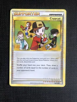 HGSS Base - Copycat 90/123 - Trainer - Heart Gold Soul Silver - Pokemon Card LP - Image 1