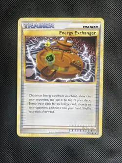 Energy Exchanger 73/90 HGSS Undaunted Pokemon Card - LP+ - Image 1
