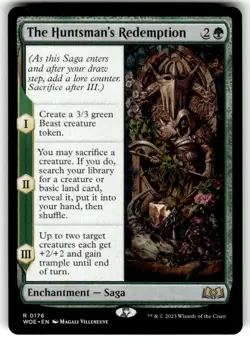 The Huntsman's Redemption Wilds of Eldraine Regular MTG - Image 1