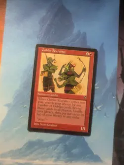 Goblin recruiter Magic: The Gathering Vision - Image 1