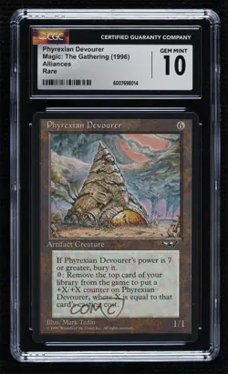 Phyrexian Devourer Magic: Alliances CGC 10 Gem Mint 1996 - Image 1
