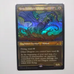 MTG Rith Liberated Primeval Textured Foil Dominaria United #354 FOIL - Image 1