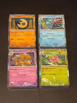 Pokemon TCG Mega Evolution Build And Battle Complete Promo Set of Four (4) - Image 1