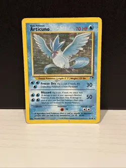 Pokemon TCG Articuno Holo Rare 2/110 Legendary Collection Damaged - Image 1
