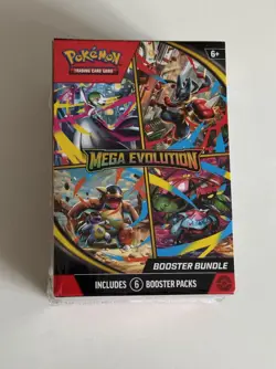 Pokemon TCG: Mega Evolution Booster Bundle 6 Booster Pack - Image 1
