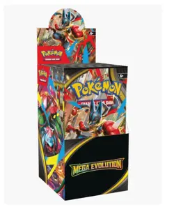 Pokemon TCG Mega Evolution - Half-Booster Box (18 Packs) - Order Confirmed - Image 1