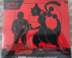 🔥 New Pokemon TCG Destined Rivals Pokemon Center Elite Trainer Box ETB!! 🔥 - Image 1