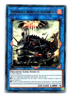 Amphibious Swarmship Amblowhale - DANE-ENSP1 - Ultra Rare Limited Edition Yugioh - Image 1