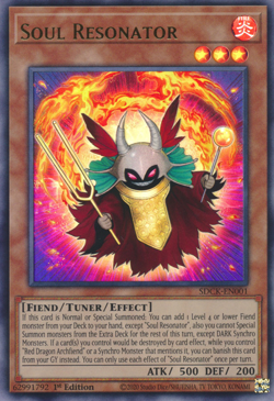 Soul Resonator (SDCK-EN001) - Ultra Rare First ed. Yu-Gi-Oh! - Image 1