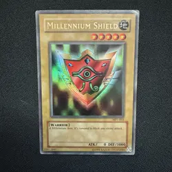 Millennium Shield MP1-001 Ultra Rare Yu-Gi-Oh! 2002 McDonald’s Promo TCG LP - Image 1