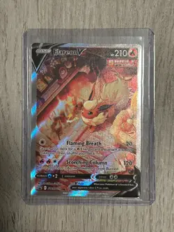 Flareon V SWSH179 SWSH: Sword & Shield Promo Cards Holo - Image 1