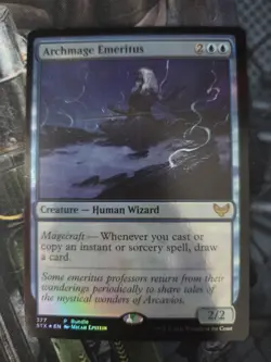 Archmage Emeritus (STX) Unique and Miscellaneous Promo Foil - Image 1