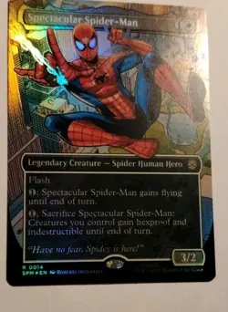 Spectacular Spider-Man (Borderless) Marvel's Spider-Man Foil SPM 0014 - Image 4