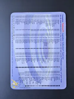 Pokemon 2002 LEGENDARY COLLECTION REVERSE FOIL CHARIZARD JUMBO S1/S4 TOPPER - Image 4