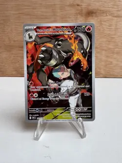 Pokemon Tcg Destined Rivals Team Rockets Houndoom Art Rare 191/182 - Image 1