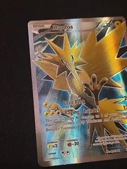 Zapdos 29/83 (Ultra Rare Full Art; NM to LP) - XY Generations - Pokemon TCG - Image 2
