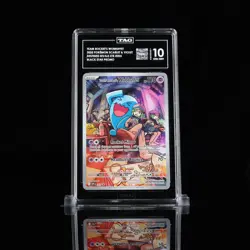 Pokemon TCG Destined Rivals, Team Rocket's Wobbuffet Black Star Promo, TAG 10 💎 - Image 4