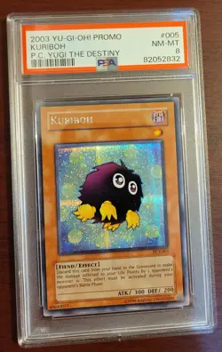 PSA 8 NEAR MINT-MINT Kuriboh PCY-005 Secret Rare Yugi The Destiny PC Game - Image 1