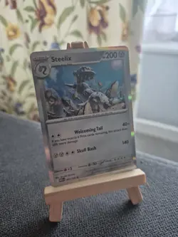 Steelix 093/132 Pokemon TCG Mega Evolution Holo Card - Image 1