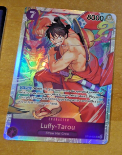 ONE PIECE ENGLISH CARD GAME HOLO CARTE Luffy-Tarou ST18-005 EN ST18 TCG NEUF - Image 1
