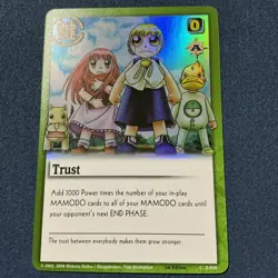 Zatch Bell Trading Card Game Trust Foil Holo E-048 EXC English Bandai Rare - Image 1