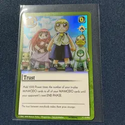 Zatch Bell Trading Card Game Trust Foil Holo E-048 EXC English Bandai Rare - Image 2