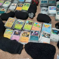 Pokemon card bundle x300 cards mixed sets EX included - Image 4