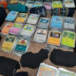 Pokemon card bundle x300 cards mixed sets EX included - Image 5