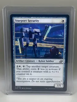 STARPORT SECURITY #0039 Edge Of Eternities MTG COMMON Card NM - Image 1