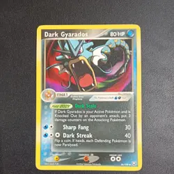 Pokemon Card Dark Gyarados 36/109 EX Team Rocket Returns Non Holo Rare L/P - Image 1