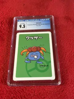 CGC 9.5 Gloom Old Maid 2019 Japanese Pokemon Card Old Slab Now A 10! - Image 1