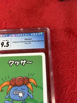 CGC 9.5 Gloom Old Maid 2019 Japanese Pokemon Card Old Slab Now A 10! - Image 2