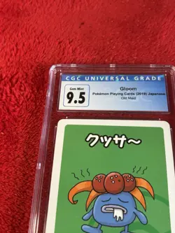 CGC 9.5 Gloom Old Maid 2019 Japanese Pokemon Card Old Slab Now A 10! - Image 3