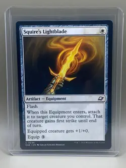 SQUIRE'S LIGHTBLADE #0036 Edge Of Eternities MTG COMMON Card NM - Image 1