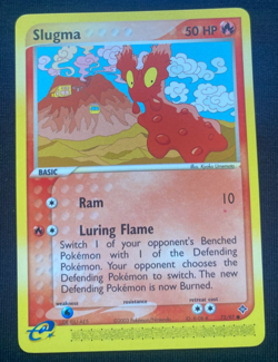 Slugma 72/97 EX Dragon Pokemon Card LP - Image 1