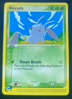 Nincada EX Dragon NM, 66/97 Pokemon Card LP - Image 1