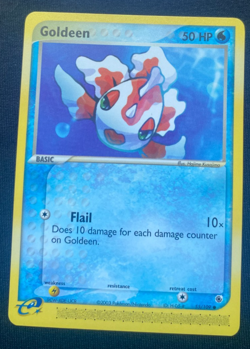 Goldeen 55/109 EX Ruby & Sapphire Pokemon Card NM/LP - Image 1