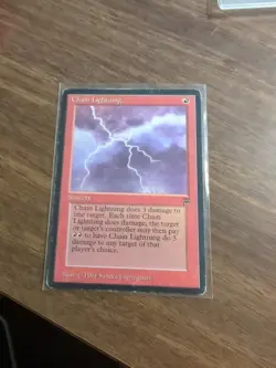 Chain Lightning LEG LP MTG - Image 1