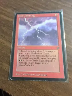 Chain Lightning LEG LP MTG - Image 1