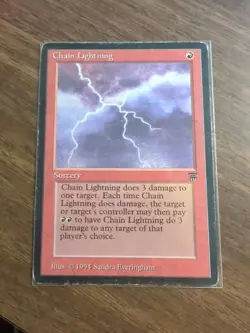 Chain Lightning LEG LP MTG - Image 1