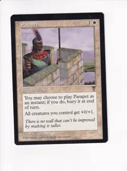 1996 MAGIC THE GATHERING MTG VISIONS PARAPET (PH) - Image 1