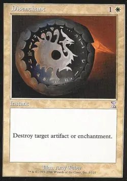 Disenchant - Light Play MTG Time Spiral Time Shifted - Image 1