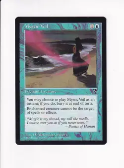 1996 MAGIC THE GATHERING MTG VISIONS MYSTIC VEIL (#2) (PH) - Image 1