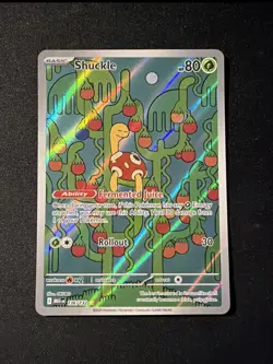 Pokemon TCG Shuckle Illustration Rare 136/132 Mega Evolution IR NM English - Image 1