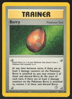 Pokemon TCG Neo Genesis #099/111 Berry LP - Image 1