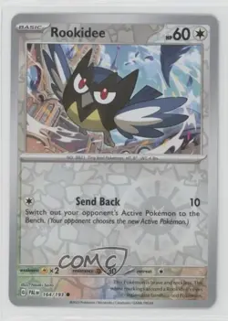 Rookidee Reverse Foil Pokemon Scarlet & Violet Paldea Evolved SV02 #164 - Image 1