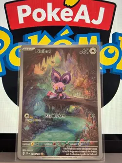 Pokemon TCG - Noibat - 169/159 - Scarlet & Violet Journey Together - Holo NM - Image 1