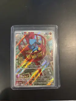 Riolu 010 Mega Evolutions ETB Pokemon Center Stamped Promo - Image 1