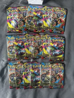 Pokemon TCG Mega Evolution Half Booster Box UNSEALED (18 packs) - FASTSHIP 🚚✅ - Image 4