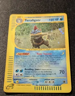 Pokemon EXPEDITION - #12/165 Feraligatr - ENG - Holo - Image 3